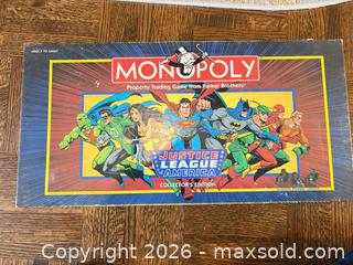 MaxSold Auction: Justice League 1999 Monopoly  - Toronto (Ontario, Canada) SELLER MANAGED Downsizing Online Auction - Massey Square (CONDO)
