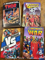 MaxSold Auction: Marvel Tradepaperback - Toronto (Ontario, Canada) SELLER MANAGED Downsizing Online Auction - Massey Square (CONDO)