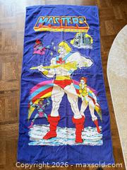 MaxSold Auction: Masters of the Universe Bath Towel - Toronto (Ontario, Canada) SELLER MANAGED Downsizing Online Auction - Massey Square (CONDO)