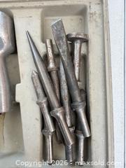 MaxSold Auction: Black & Decker pneumatic air hammer with tons of attachments - Concord (California, USA) SELLER MANAGED Estate Sale Online Auction - Landana Drive