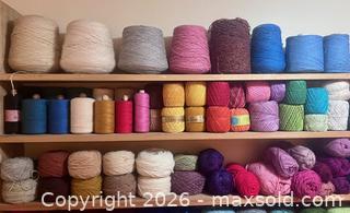 MaxSold Auction: Premium Yarn Lot 1 – Raw Silk, Mohair & Fine Fibres (Top Shelves) - Oshawa (Ontario, Canada) SELLER MANAGED Estate Sale Online Auction - Salisbury Street
