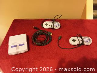 MaxSold Auction: Nintendo Super NES Classic Edition (Mini) - Grey - Brampton (Ontario, Canada) SELLER MANAGED Moving Online Auction - Bartley Bull Parkway