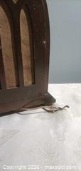MaxSold Auction: Antique Peerless Cathedral Tabletop Radio — Wood & Cloth, Dark Brown - Township Of Brock (Ontario, Canada) SELLER MANAGED Downsizing Online Auction - Beechwood Avenue