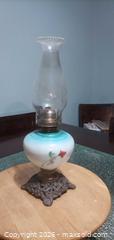 MaxSold Auction: Victorian-Style Oil/Kerosene Lamp, Made in USA - Township Of Brock (Ontario, Canada) SELLER MANAGED Downsizing Online Auction - Beechwood Avenue