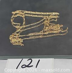MaxSold Auction: 14k gold chain, broken  - Hatboro (Pennsylvania, USA) PARTNER MANAGED Estate Sale Online Auction - Jacksonville Road