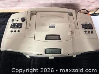 MaxSold Auction: Caliphone BoomBox Cd Radio Dual Tape Desk  - Hatboro (Pennsylvania, USA) PARTNER MANAGED Estate Sale Online Auction - Jacksonville Road