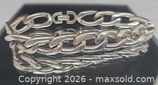 MaxSold Auction: Christian Dior Silvertone link bracelet - Hatboro (Pennsylvania, USA) PARTNER MANAGED Estate Sale Online Auction - Jacksonville Road