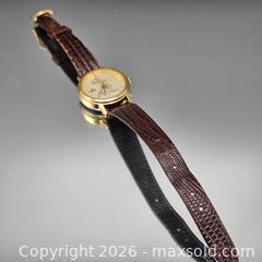 MaxSold Auction: Lorus Mickey Mouse Gold Tone Quartz Leather Strap Watch - Hatboro (Pennsylvania, USA) PARTNER MANAGED Estate Sale Online Auction - Jacksonville Road