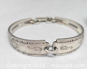 MaxSold Auction: Lot of 3 silvertone spoon bracelets, ring  - Hatboro (Pennsylvania, USA) PARTNER MANAGED Estate Sale Online Auction - Jacksonville Road