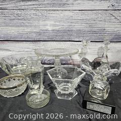 MaxSold Auction: Lot of 6-10 Clear Glass Decorative Bowls & Serving Pieces Orrefors - Hatboro (Pennsylvania, USA) PARTNER MANAGED Estate Sale Online Auction - Jacksonville Road