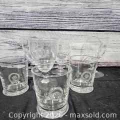 MaxSold Auction: Lot of 7 Juliska Berry & Thread Clear Embossed Glasses - Hatboro (Pennsylvania, USA) PARTNER MANAGED Estate Sale Online Auction - Jacksonville Road