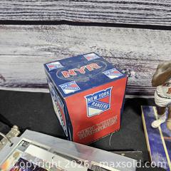 MaxSold Auction: Lot of Sports Memorabilia: Trading Cards, Figurines & Replica Trophy - Hatboro (Pennsylvania, USA) PARTNER MANAGED Estate Sale Online Auction - Jacksonville Road