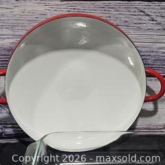 MaxSold Auction: Mixed Cookware Set: Enameled Pot, Glass Dish, Bundt Pan, Knives with Dansk Enamel Paella Pan - Hatboro (Pennsylvania, USA) PARTNER MANAGED Estate Sale Online Auction - Jacksonville Road