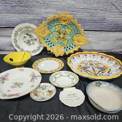 MaxSold Auction: Mixed Lot 8–12 Multicolor Floral Porcelain & Ceramic Plates & Bowls - Hatboro (Pennsylvania, USA) PARTNER MANAGED Estate Sale Online Auction - Jacksonville Road