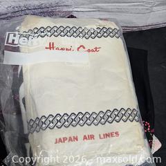 MaxSold Auction: Patchwork Quilt, Embroidered Shawl & Japan Air Lines Garment Bag - Hatboro (Pennsylvania, USA) PARTNER MANAGED Estate Sale Online Auction - Jacksonville Road