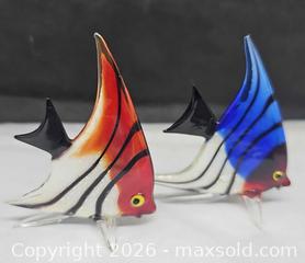 MaxSold Auction: Paur of Gioielli di Murano Glass Angel Fish - Hatboro (Pennsylvania, USA) PARTNER MANAGED Estate Sale Online Auction - Jacksonville Road