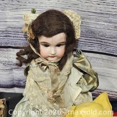 MaxSold Auction: Porcelain Doll with Assorted Wooden Figures and Carved Comb - Hatboro (Pennsylvania, USA) PARTNER MANAGED Estate Sale Online Auction - Jacksonville Road