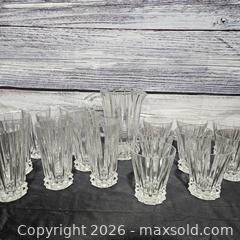 MaxSold Auction: Rosenthal Clear Crystal Drinkware Set with Pitcher and Tumblers - Hatboro (Pennsylvania, USA) PARTNER MANAGED Estate Sale Online Auction - Jacksonville Road