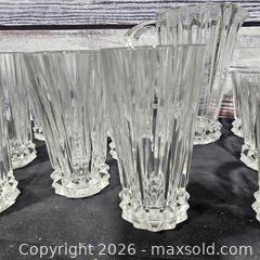 MaxSold Auction: Rosenthal Clear Crystal Drinkware Set with Pitcher and Tumblers - Hatboro (Pennsylvania, USA) PARTNER MANAGED Estate Sale Online Auction - Jacksonville Road