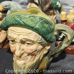 MaxSold Auction: Royal Doulton Set of 4 Multicolor Toby Jugs / Character Mugs - Hatboro (Pennsylvania, USA) PARTNER MANAGED Estate Sale Online Auction - Jacksonville Road