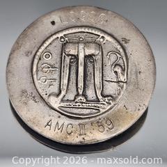 MaxSold Auction: Silver Silver Brooch Small Medallion - Hatboro (Pennsylvania, USA) PARTNER MANAGED Estate Sale Online Auction - Jacksonville Road