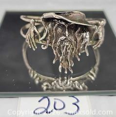 MaxSold Auction: Silver Tone Wizard, Gandalf Lord Of The Rings? Cuff Bracelet - Hatboro (Pennsylvania, USA) PARTNER MANAGED Estate Sale Online Auction - Jacksonville Road