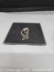 MaxSold Auction: Sterling silver 925 Multi-colored gemstones marcasite ring  - Hatboro (Pennsylvania, USA) PARTNER MANAGED Estate Sale Online Auction - Jacksonville Road