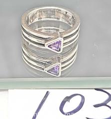 MaxSold Auction: Sterling silver 925 ring amethyst ring  - Hatboro (Pennsylvania, USA) PARTNER MANAGED Estate Sale Online Auction - Jacksonville Road