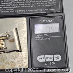 MaxSold Auction: Sterling Silver Animal Motif Money Clip, Stamped - Hatboro (Pennsylvania, USA) PARTNER MANAGED Estate Sale Online Auction - Jacksonville Road