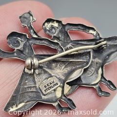 MaxSold Auction: Sterling Silver Dancers Figurative Brooch Pin - Hatboro (Pennsylvania, USA) PARTNER MANAGED Estate Sale Online Auction - Jacksonville Road