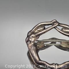 MaxSold Auction: Sterling Silver Figural Nude Brooch, Art Nouveau/Art Deco - Hatboro (Pennsylvania, USA) PARTNER MANAGED Estate Sale Online Auction - Jacksonville Road
