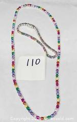 MaxSold Auction: Sterling silver,  Multi-colored stones necklace and bracelet  - Hatboro (Pennsylvania, USA) PARTNER MANAGED Estate Sale Online Auction - Jacksonville Road