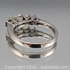 MaxSold Auction: Sterling Silver Multi-Stone Rainbow Ring Size 10 - Hatboro (Pennsylvania, USA) PARTNER MANAGED Estate Sale Online Auction - Jacksonville Road