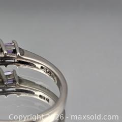 MaxSold Auction: Sterling Silver Multi-Stone Rainbow Ring Size 10 - Hatboro (Pennsylvania, USA) PARTNER MANAGED Estate Sale Online Auction - Jacksonville Road