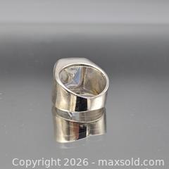 MaxSold Auction: Sterling Silver Unisex Signet Emerald-Cut Cubic Zirconia Ring - Hatboro (Pennsylvania, USA) PARTNER MANAGED Estate Sale Online Auction - Jacksonville Road