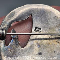 MaxSold Auction: Sterling Silver Viking Ship Brooch Pin, Antique Finish - Hatboro (Pennsylvania, USA) PARTNER MANAGED Estate Sale Online Auction - Jacksonville Road