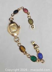 MaxSold Auction: Vintage Bulova Ladies watch, scarab chain - Hatboro (Pennsylvania, USA) PARTNER MANAGED Estate Sale Online Auction - Jacksonville Road
