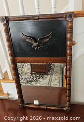 MaxSold Auction: Vintage Cornwall Wood Products Brass Eagle Wooden Frame Mirro - Hatboro (Pennsylvania, USA) PARTNER MANAGED Estate Sale Online Auction - Jacksonville Road