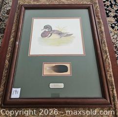 MaxSold Auction: Vintage Figi Giftware Duck Art W/Feather. - Hatboro (Pennsylvania, USA) PARTNER MANAGED Estate Sale Online Auction - Jacksonville Road