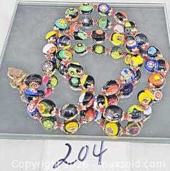 MaxSold Auction: Vintage Millefiori Venetian Glass Bead Necklace - Hatboro (Pennsylvania, USA) PARTNER MANAGED Estate Sale Online Auction - Jacksonville Road