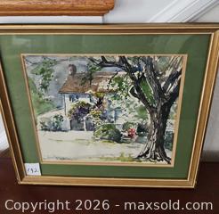 MaxSold Auction: Watercolor painting signed Judi Wagner  - Hatboro (Pennsylvania, USA) PARTNER MANAGED Estate Sale Online Auction - Jacksonville Road