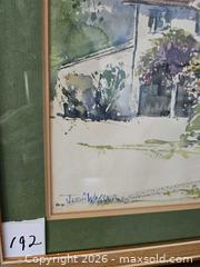MaxSold Auction: Watercolor painting signed Judi Wagner  - Hatboro (Pennsylvania, USA) PARTNER MANAGED Estate Sale Online Auction - Jacksonville Road