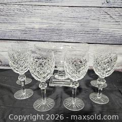 MaxSold Auction: Waterford Crystal Diamond-Cut Wine Glasses, Goblets & Compote - Hatboro (Pennsylvania, USA) PARTNER MANAGED Estate Sale Online Auction - Jacksonville Road