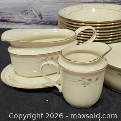 MaxSold Auction: Wedgwood & Lenox Porcelain/Bone China Dinnerware Set, Cream & Blue - Hatboro (Pennsylvania, USA) PARTNER MANAGED Estate Sale Online Auction - Jacksonville Road