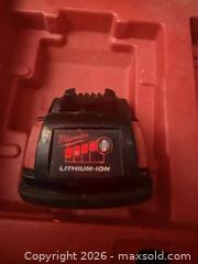 MaxSold Auction: Milwaukee M18 Cordless Drill/Driver - Red/Black- AS IS - Norfolk (Ontario, Canada) SELLER MANAGED Estate Sale Online Auction - Robinson Street