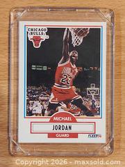 MaxSold Auction: 1990 Fleer Michael Jordan                    #26 - Chicago Bulls - Union City (California, USA) SELLER MANAGED Downsizing Online Auction - Tammy Court