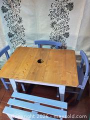 MaxSold Auction: F4 Kids Ikea Table and Chairs - Toronto (Ontario, Canada) SELLER MANAGED Downsizing Online Auction -  The Kingsway