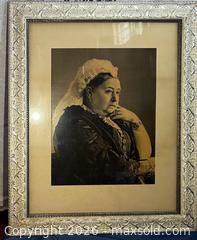 MaxSold Auction: H11 Queen Victoria Portrait Photo and Gorgeous Frame  - Toronto (Ontario, Canada) SELLER MANAGED Downsizing Online Auction -  The Kingsway