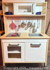 MaxSold Auction: T43 IKEA Wooden Play Kitchen - Toronto (Ontario, Canada) SELLER MANAGED Downsizing Online Auction -  The Kingsway