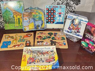 MaxSold Auction: T55 Kids puppet shows, puzzles, and hangman game. - Toronto (Ontario, Canada) SELLER MANAGED Downsizing Online Auction -  The Kingsway